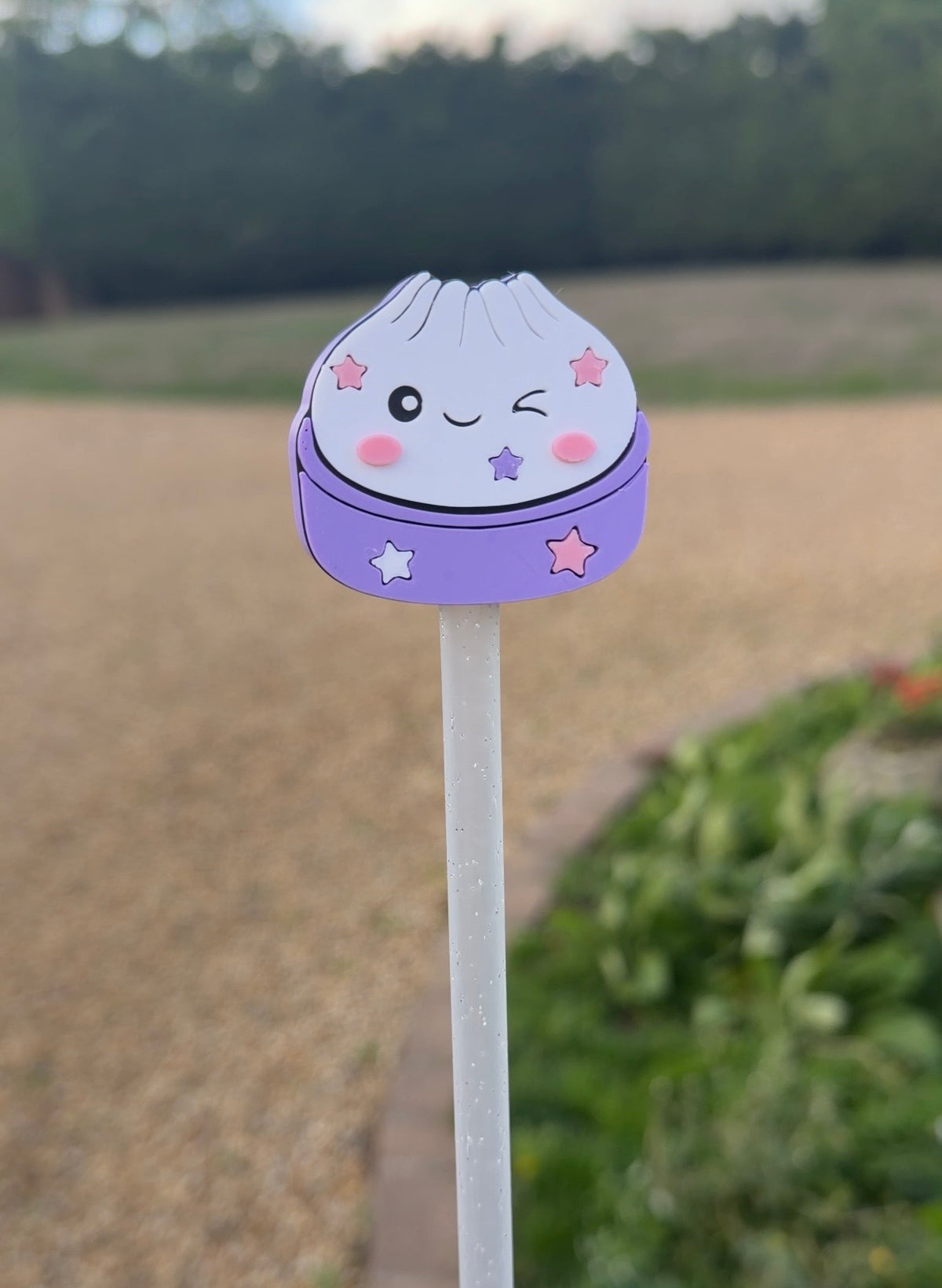 Dumplings straw topper