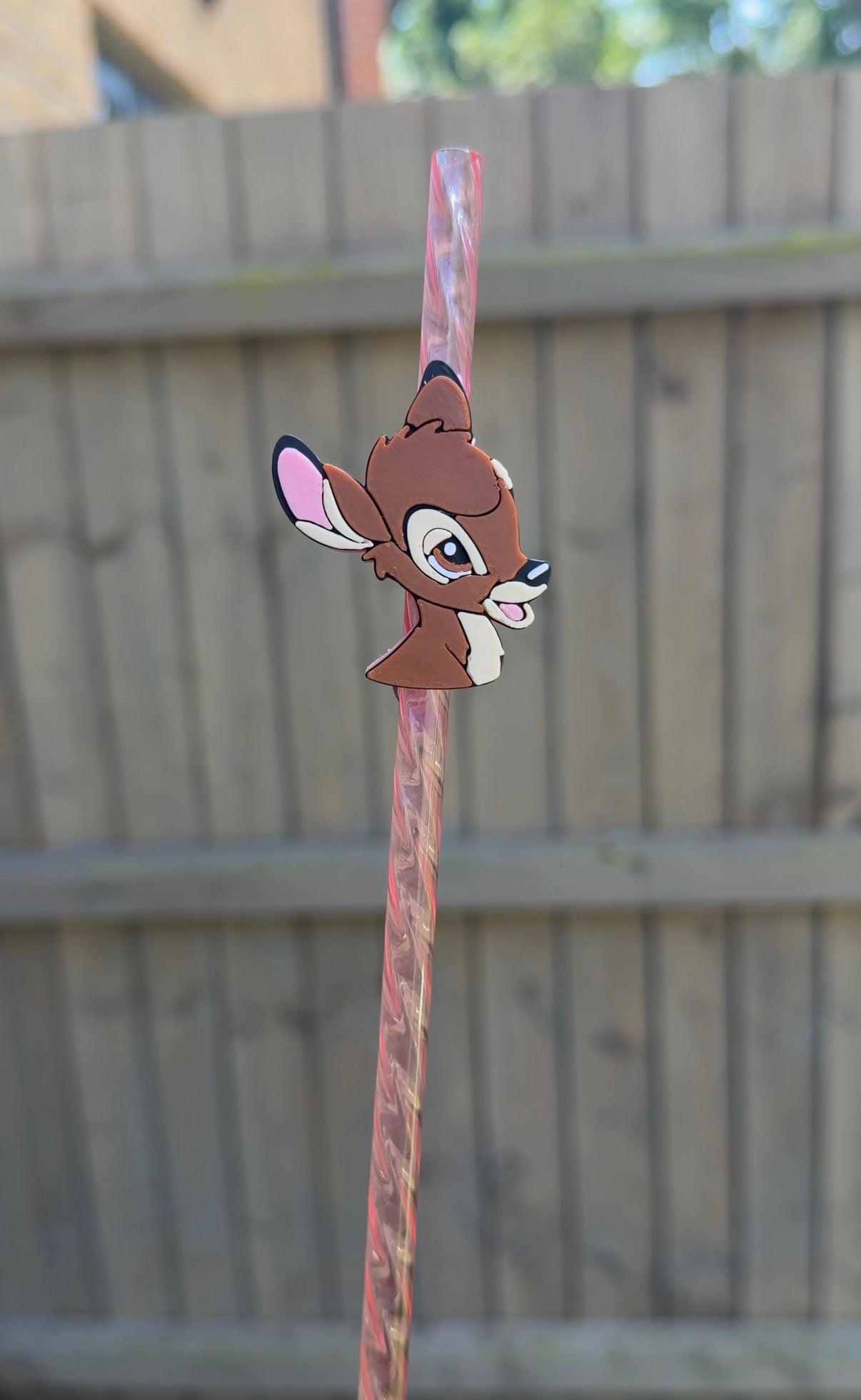 Bambi straw topper
