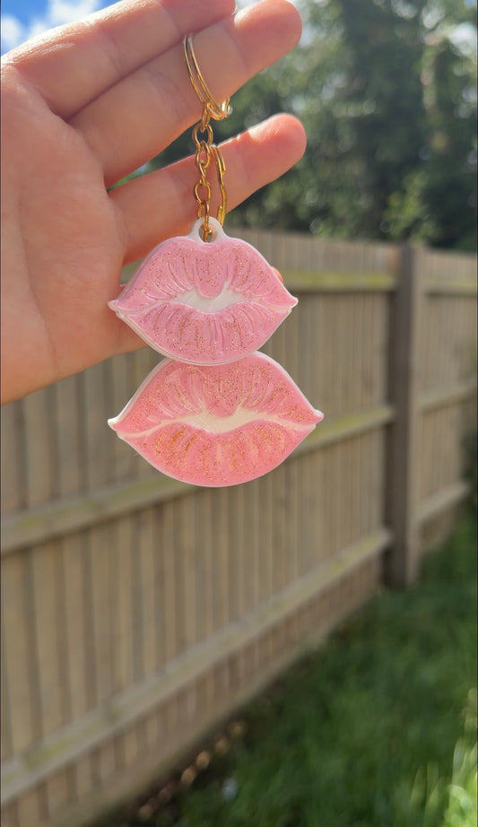 Lips nfc keychain tags