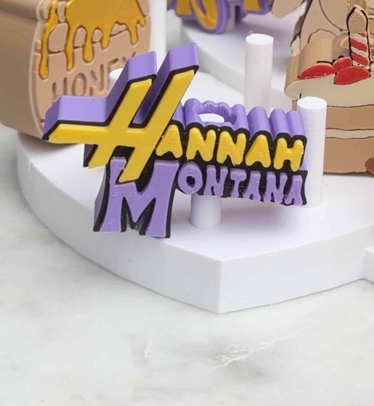 Hannah Montana straw topper