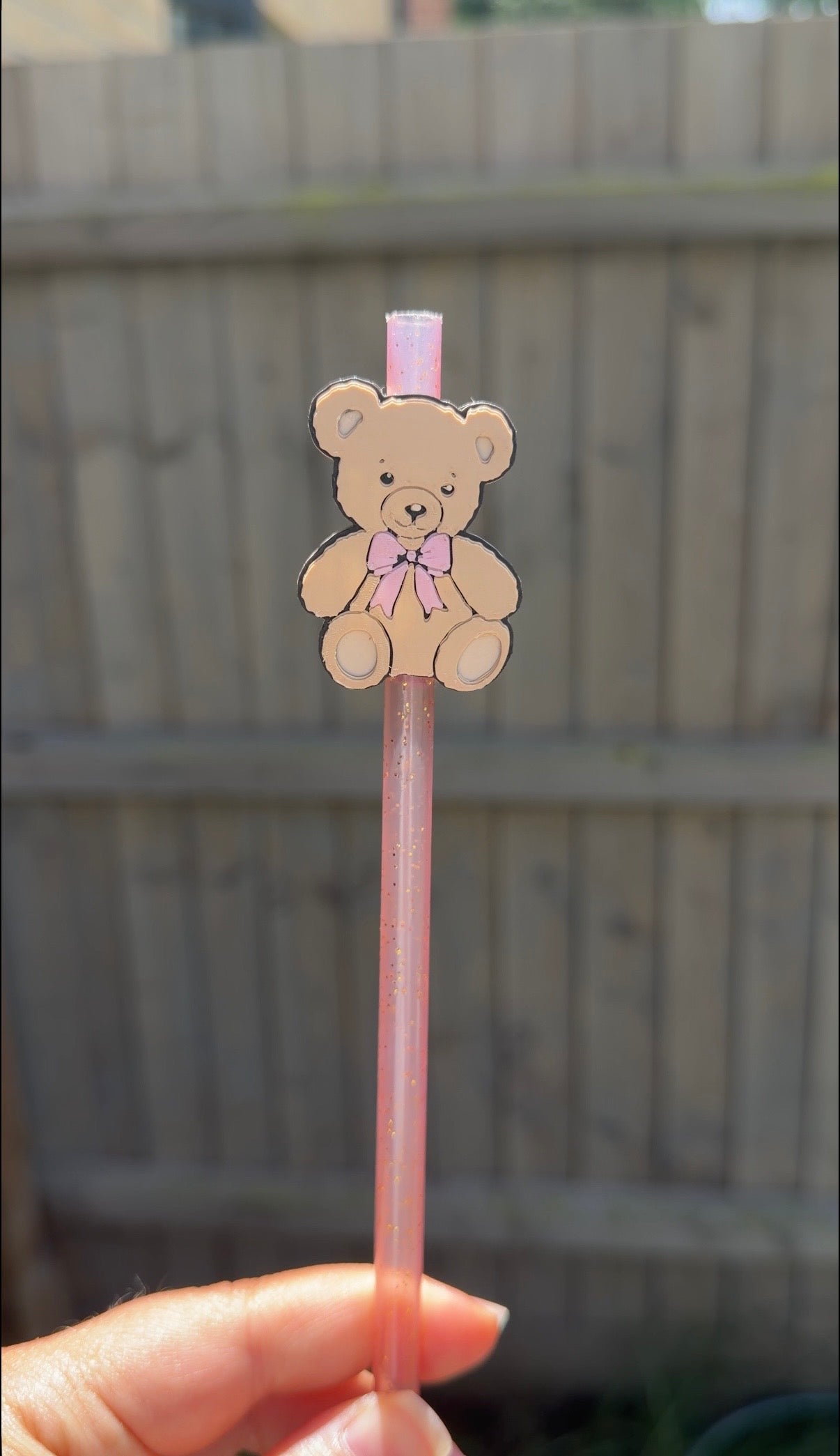 Bear straw topper