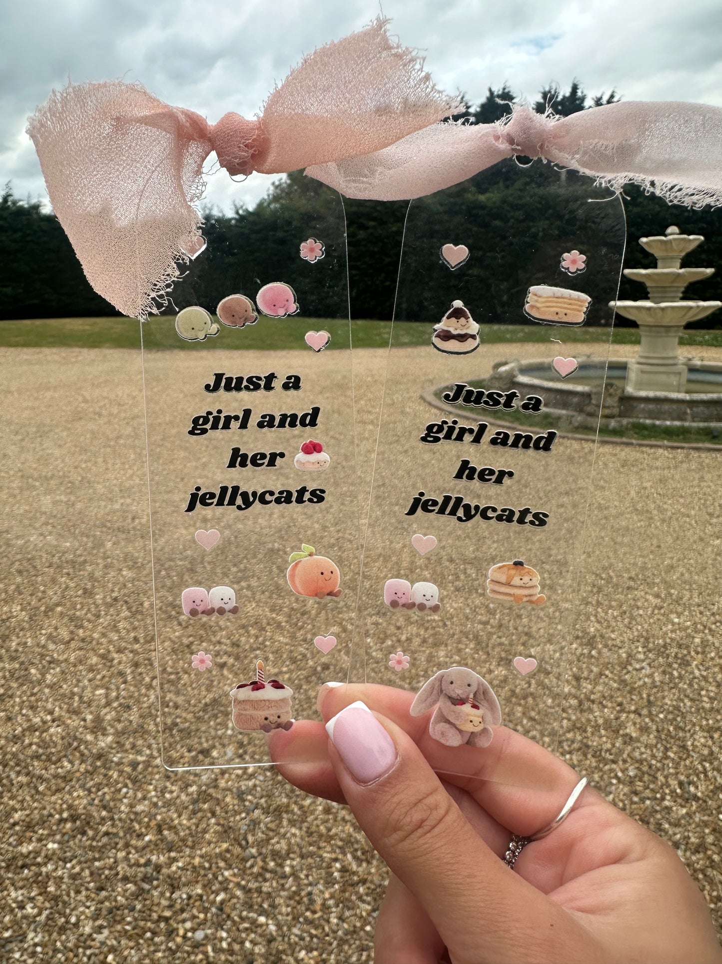 Jellycat inspired bookmarks