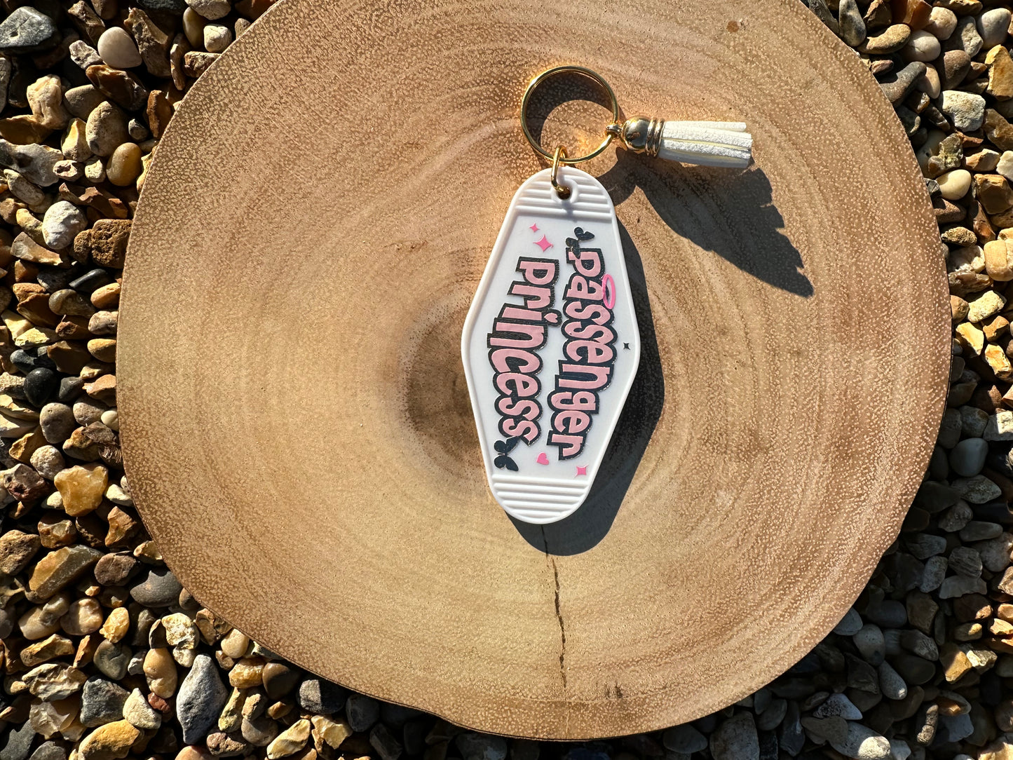 Passenger Princess keyring