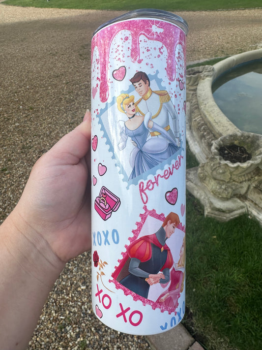 Princess valentines tumbler