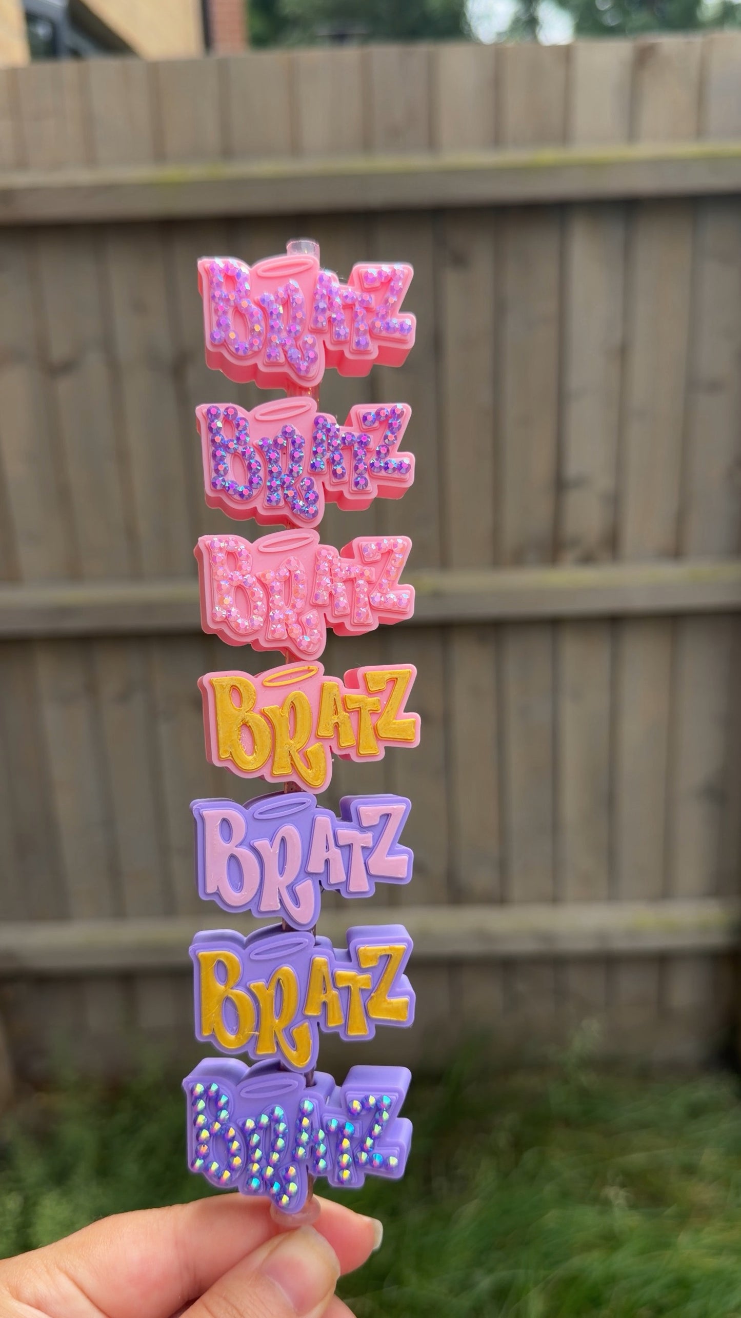 Bratz straw topper