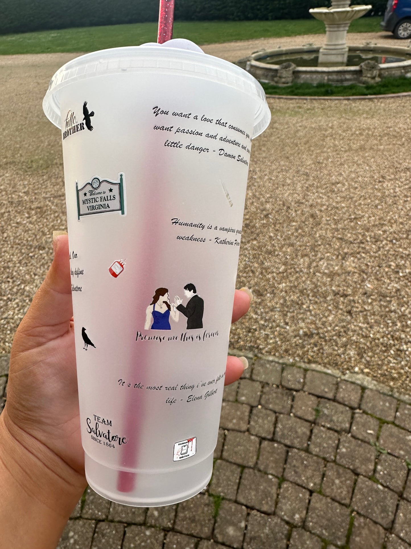 Vampire diaries cold cup